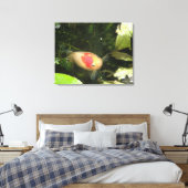 Goldfish Canvas Print Leinwanddruck (Insitu (Schlafzimmer))