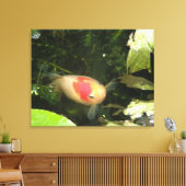 Goldfish Canvas Print Leinwanddruck (Insitu (Wohnzimmer))