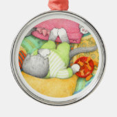 GOLDFISH CRACKERS KITTY Premium RUNDFUNK Ornament Aus Metall (Vorne)