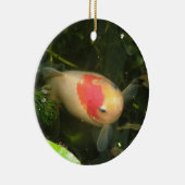 Goldfish Custom Geburtstag Keramikornament (Rechts)