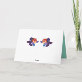 Goldfish Design "bald gut" Grußkarte Karte (Rückseite)