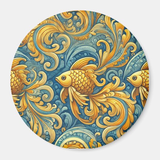 Goldfish, Design Magnet (Vorne)