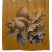 Goldfish Duschvorhang (Vorderseite)