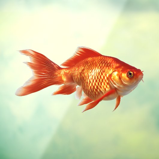 Goldfish Fensteraufkleber (Blatt 3)