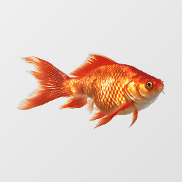 Goldfish Fensteraufkleber