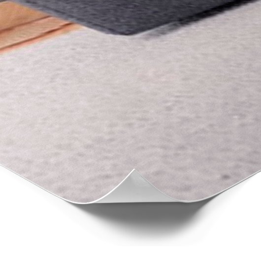 Goldfish fliegen poster (Ecke)