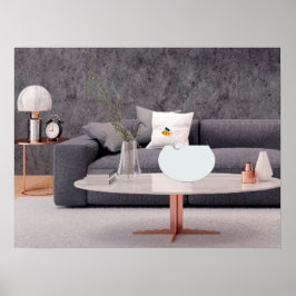 Goldfish fliegen poster