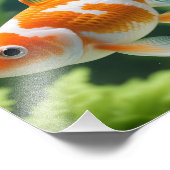 Goldfish Foto Print (Ecke)