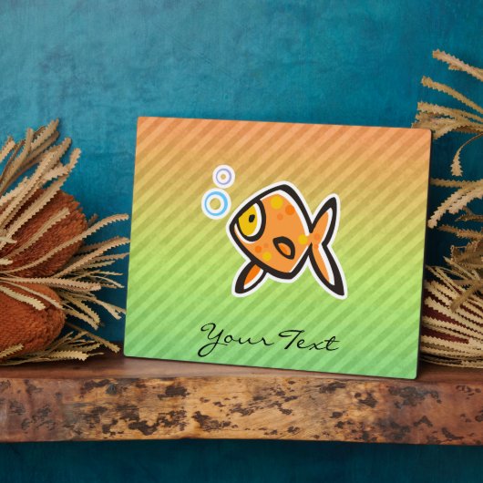 Goldfish Fotoplatte (Seite)