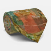 Goldfish Friend Wasserfarbenmalerei Neck Tie Krawatte (Gerollt)