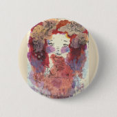 Goldfish-Gedanken-Button Button (Vorderseite)