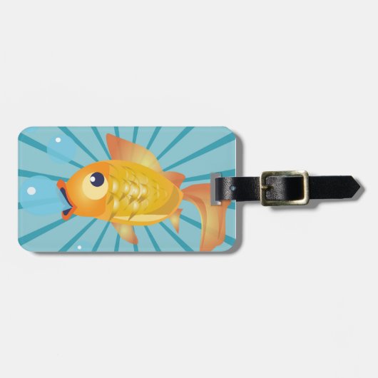 GOLDFISH GEPÄCKANHÄNGER (Vorderseite horizontal)