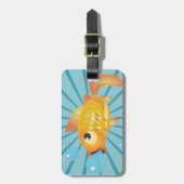 GOLDFISH GEPÄCKANHÄNGER (Vorderseite vertikal)