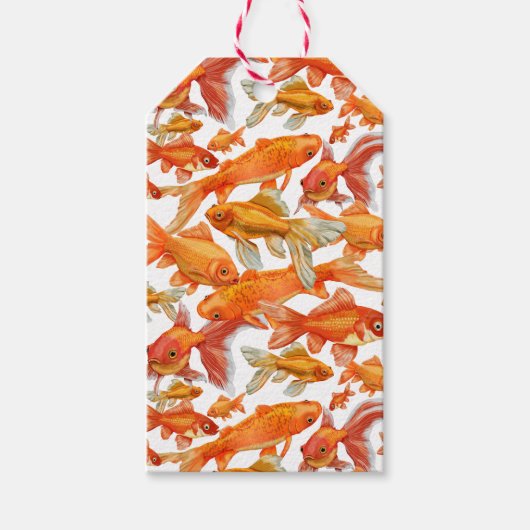 Goldfish Geschenkanhänger (Vorderseite)