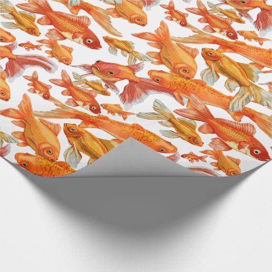 Goldfish Geschenkpapier (Ecke)