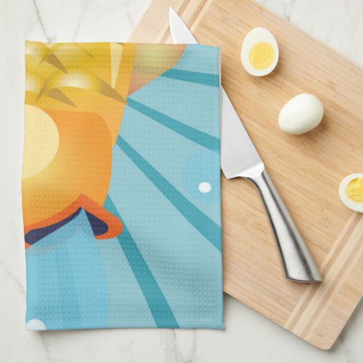 GOLDFISH GESCHIRRTUCH (Viertel Falte)