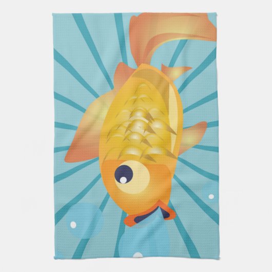 GOLDFISH GESCHIRRTUCH (Vertikal)