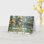 "Goldfish" Get Well Card Karte (Gelbe Blume)