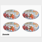 Goldfish Girl Sticker (Blatt)