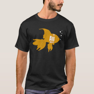 Goldfish Gold Aquarium Chemie Formel T-Shirt
