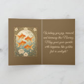 Goldfish Harmony Nowruz Celebration Karte (Innenseite)