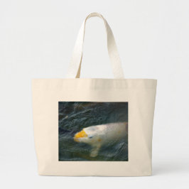 Goldfish im See Jumbo Stoffbeutel