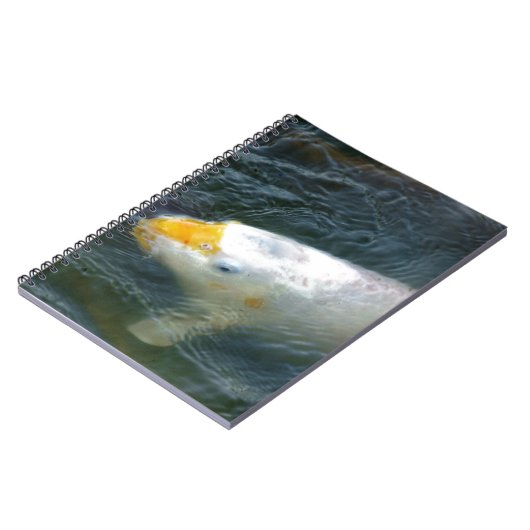 Goldfish im See Notizblock (Linke Seite)