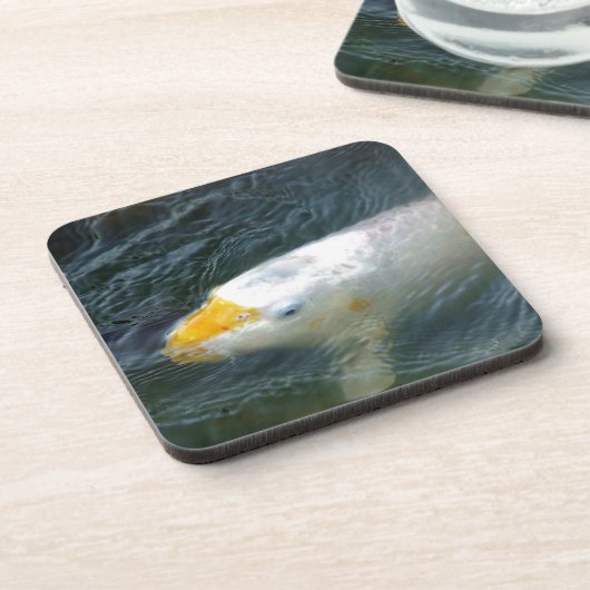 Goldfish im See Untersetzer (Linke Seite)