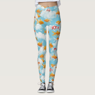 Goldfish in der Luft Leggings