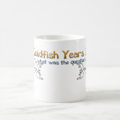 Goldfish-Jahr-Tasse Kaffeetasse (Mittel)