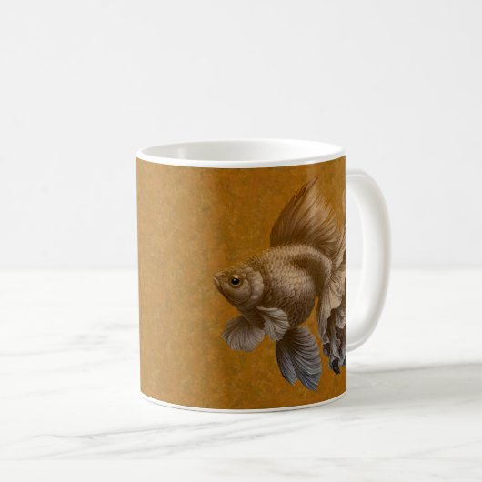 Goldfish Kaffeetasse (VorderseiteRechts)