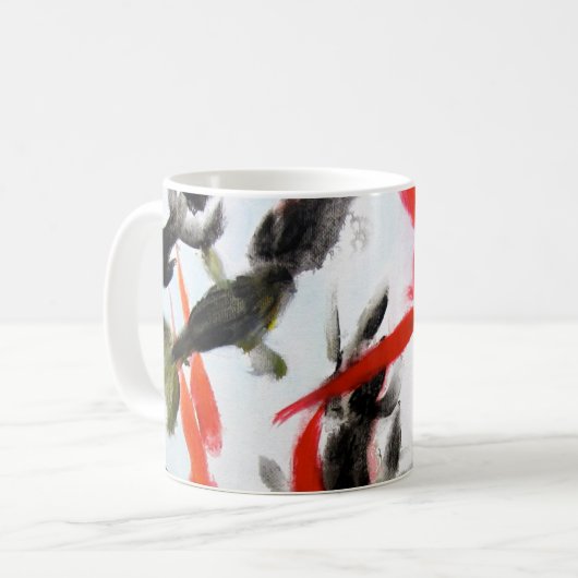 Goldfish Kaffeetasse (Vorderseite Links)