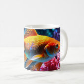 Goldfish Kaffeetasse (VorderseiteRechts)