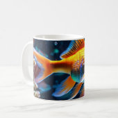 Goldfish Kaffeetasse (Vorderseite Links)
