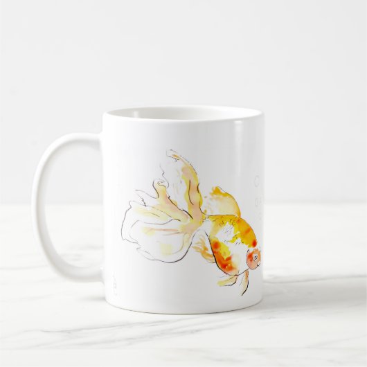 Goldfish Kaffeetasse (Links)
