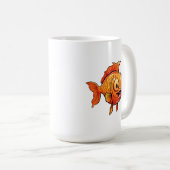 Goldfish Kaffeetasse (VorderseiteRechts)
