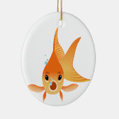 Goldfish Keramik Ornament (Rechts)