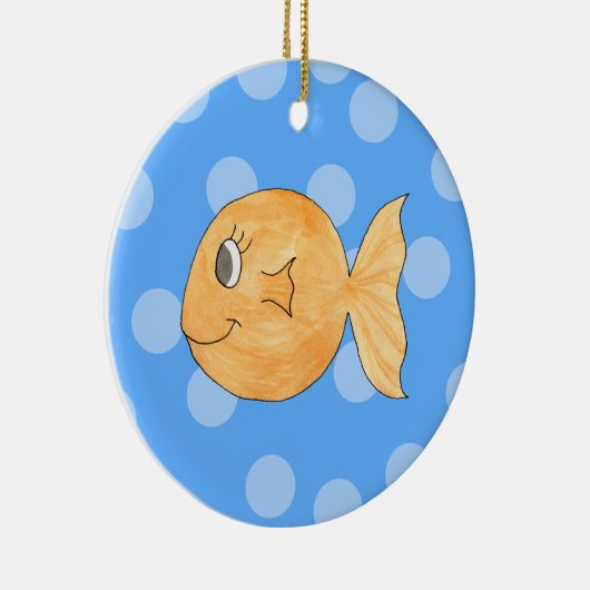 Goldfish. Keramikornament (Rechts)