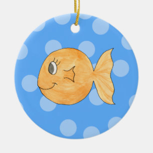 Goldfish. Keramikornament
