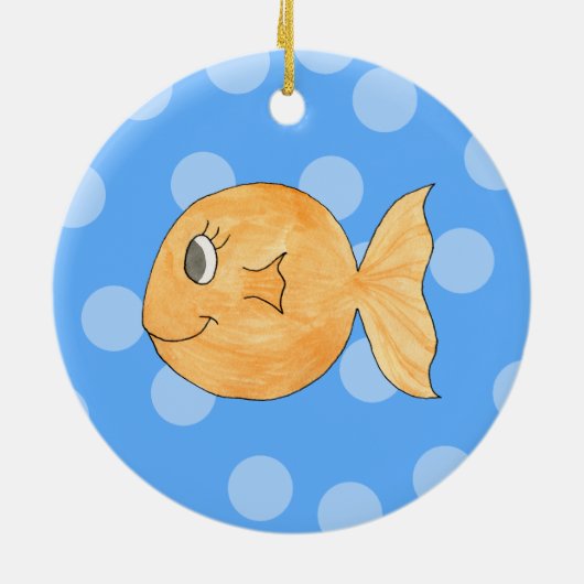 Goldfish. Keramikornament (Hinten)