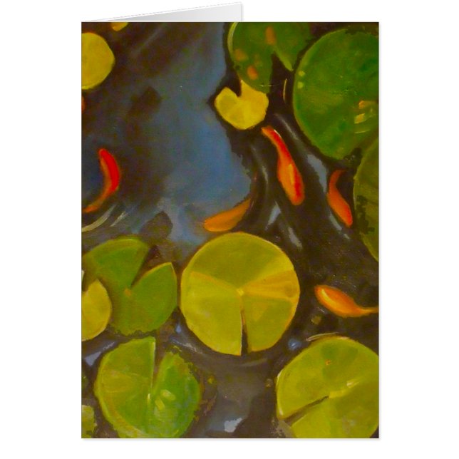 Goldfish Koi Pond Water Lilies (Vorne)