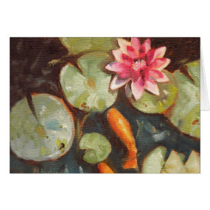 Goldfish Koi Pond Water Lilies