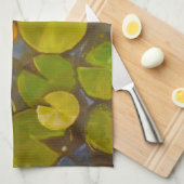 Goldfish Koi Pond Water Lilies Geschirrtuch (Viertel Falte)