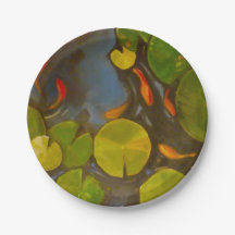 Goldfish Koi Pond Water Lilies
