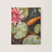 Goldfish Koi Pond Water Lilies Puzzle (Vertikal)
