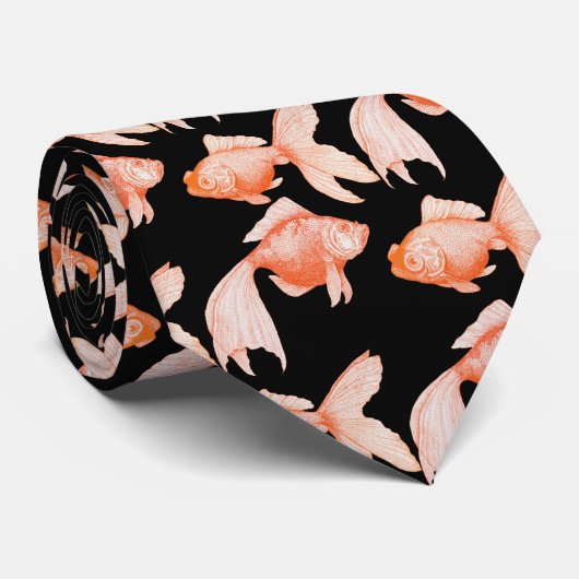 Goldfish-Krawatte Krawatte (Gerollt)