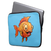 Goldfish Laptopschutzhülle (Vorderseite Links)
