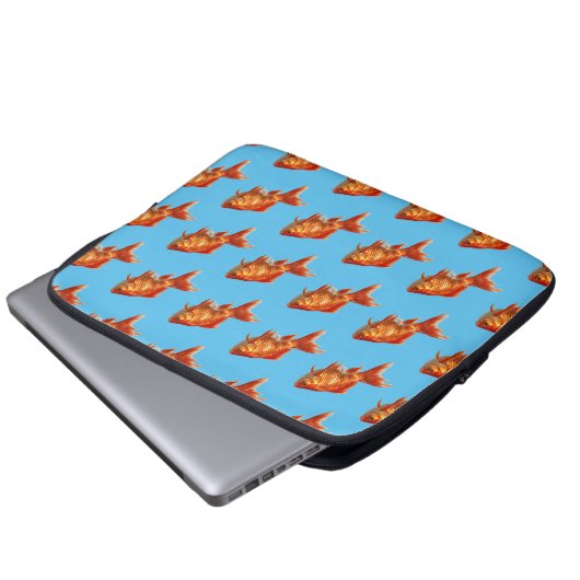 Goldfish Laptopschutzhülle (Vorne Knopf)