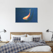 Goldfish Leinwanddruck (Insitu (Schlafzimmer))