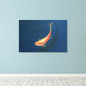 Goldfish Leinwanddruck (Insitu (Holzboden))
